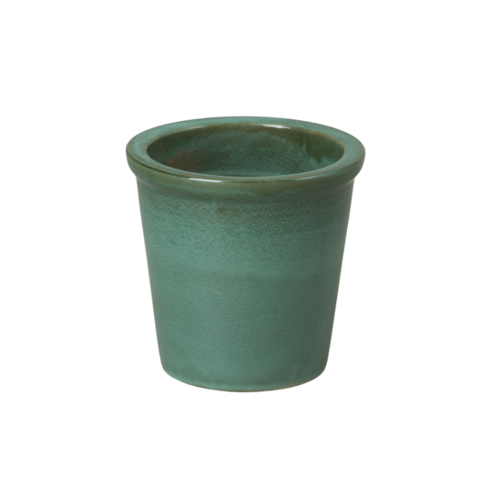 Extra Small Green Kelp Pail Ceramic Planter