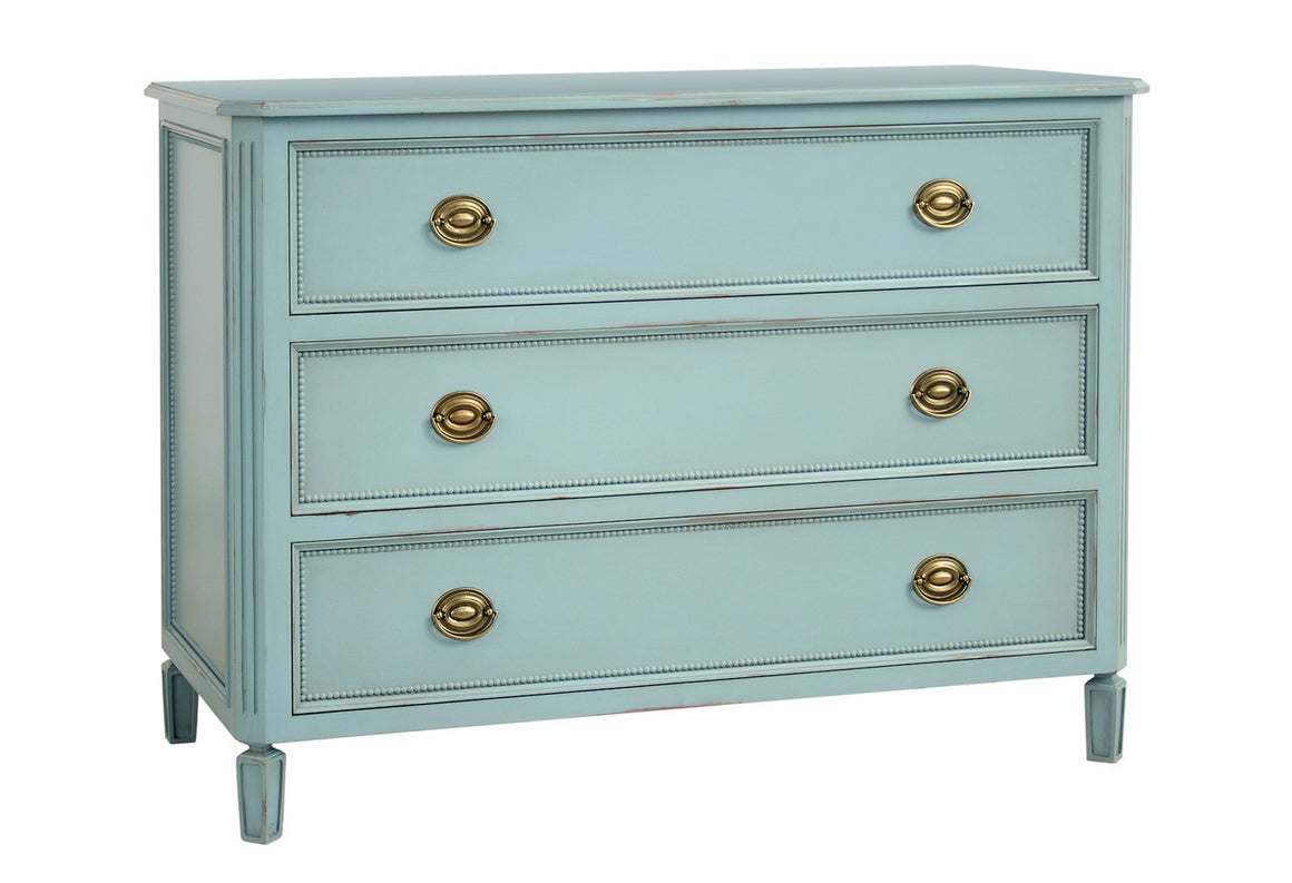 Swedish Lowboy 3-Drawer Dresser