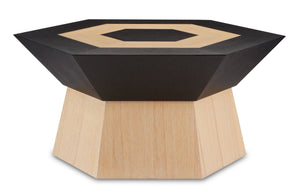 Arrow Cocktail Table - Natural/Caviar Black