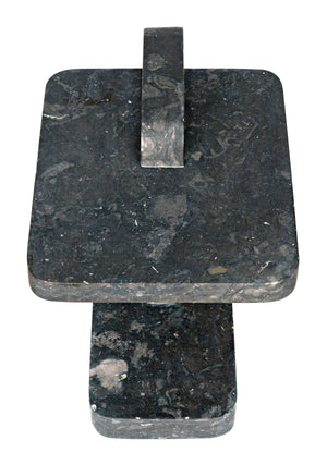 North Side Table, Black Marble