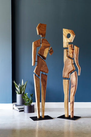 Jill Chamcha Wood Sculpture