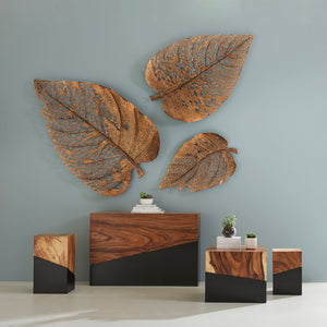 Birch Leaf Wall Art, Copper, SM