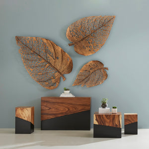 Birch Leaf Wall Art, Copper, MD