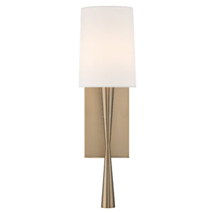 Trenton 1 Light Aged Brass Wall Mount