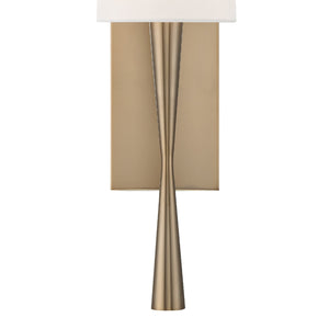 Trenton 1 Light Aged Brass Wall Mount
