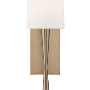 Trenton 1 Light Aged Brass Wall Mount