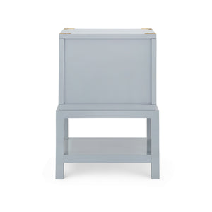 2-Drawer Side Table in Gray | Tansu Collection | Villa & House
