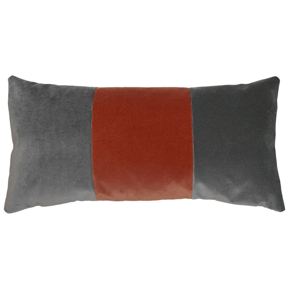 Tang Orange Band Pillow