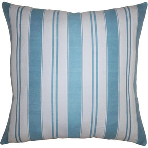 Teal Stripe Pillow