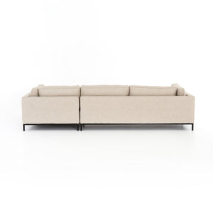 Grammercy 2 Piece Sectional With Chaise - Oak Sand