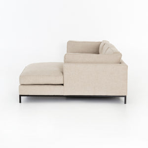 Grammercy 2 Piece Sectional With Chaise - Oak Sand