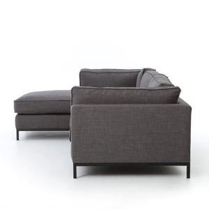 Grammercy 2 Piece Sectional with Chaise - Charcoal