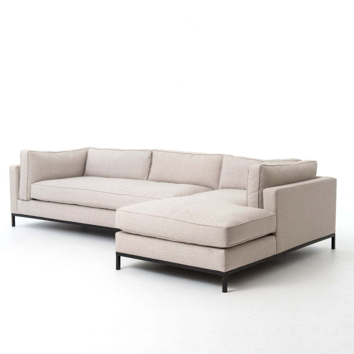 Grammercy 2 Piece Sectional With Chaise - Natural