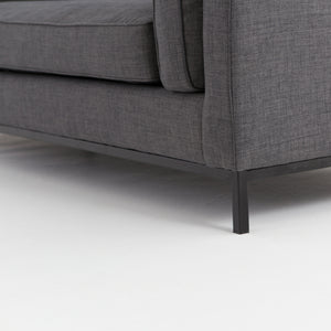 Grammercy Modern Sofa  - Charcoal Grey