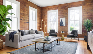 Habitat 96" Slipcover Sofa - Natural