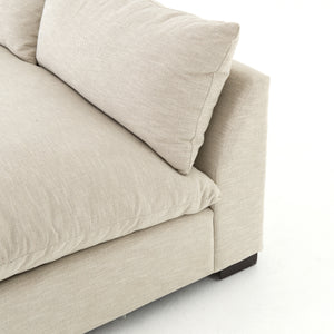 Grant Armless Sofa - Ashby Oatmeal