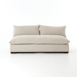 Grant Armless Sofa - Ashby Oatmeal