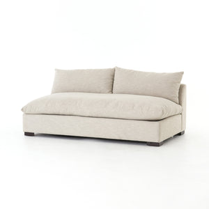 Grant Armless Sofa - Ashby Oatmeal