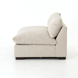 Grant Armless Sofa - Ashby Oatmeal