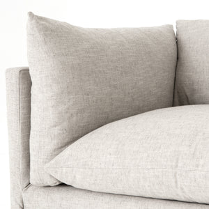 Habitat 90" Slipcover Sofa - Natural