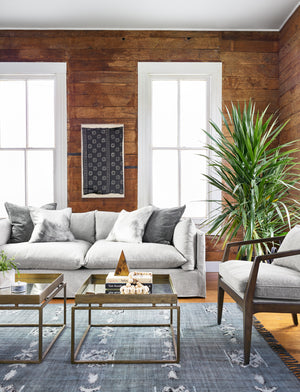 Habitat 90" Slipcover Sofa - Natural