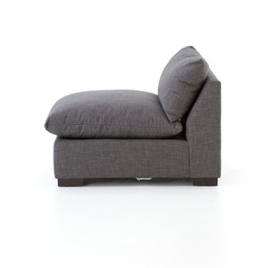 Westwood Armless Piece - Bennett Charcoal