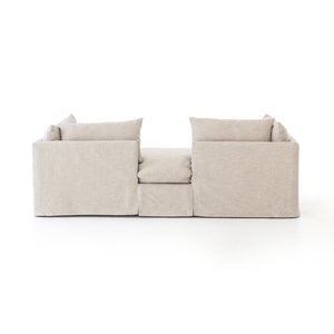 Habitat Slipcover Chaise - Natural