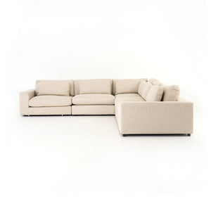 Bloor 5 Piece Sectional  - Essence Natural