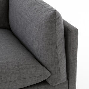 Westwood 4 Piece Sectional With Ottoman Charcoal