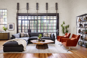 Westwood 4 Piece Sectional With Ottoman Charcoal