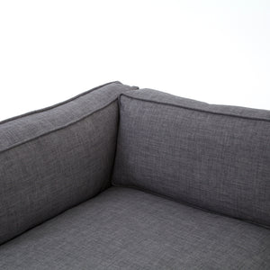 Grammercy 3 Piece Sectional - Charcoal Grey