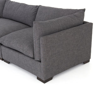 Westwood 3 Piece Sectional - Bennett Charcoal