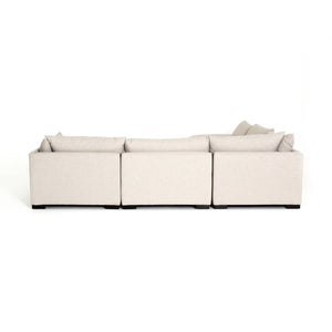 Westwood 5 Piece Sectional With Ottoman Bennett Moon