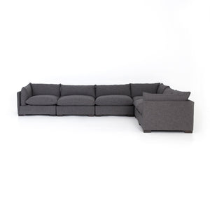 Westwood 6 Piece  Sectional - Bennett Charcoal
