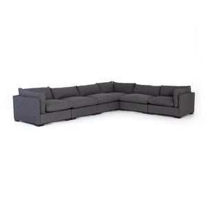 Westwood 6 Piece  Sectional - Bennett Charcoal