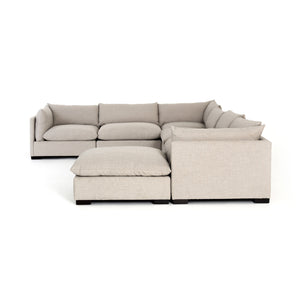 Westwood 6 Piece Sectional With Ottoman  Bennett Moon