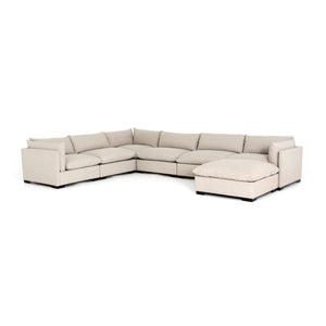 Westwood 6 Piece Sectional With Ottoman  Bennett Moon