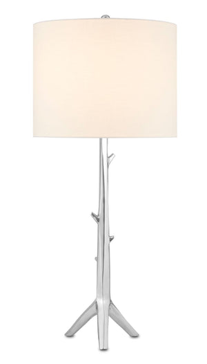 Currey and Company Andorra Table Lamp - Nickel