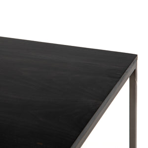 Trey Modular Corner Desk - Black Wash Poplar