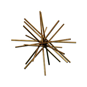 Worlds Away Urchin Object - Gold Leaf