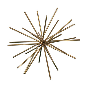 Worlds Away Urchin Object - Gold Leaf