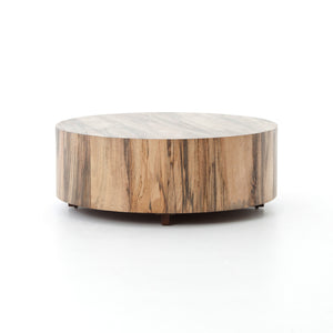 Hudson Round Coffee Table - Spalted Primavera