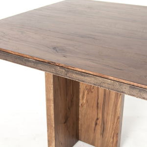 Cross Rustic Dining Table - Spalted Alder