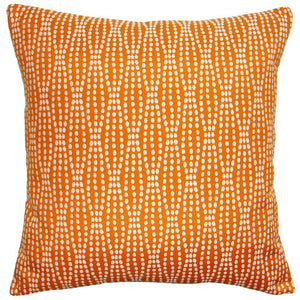 Unpocobusy Orange Pearls Pillow