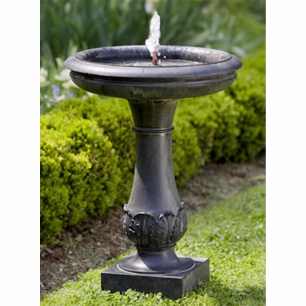 Classical Stone Fountain - Nero Nuovo Patina