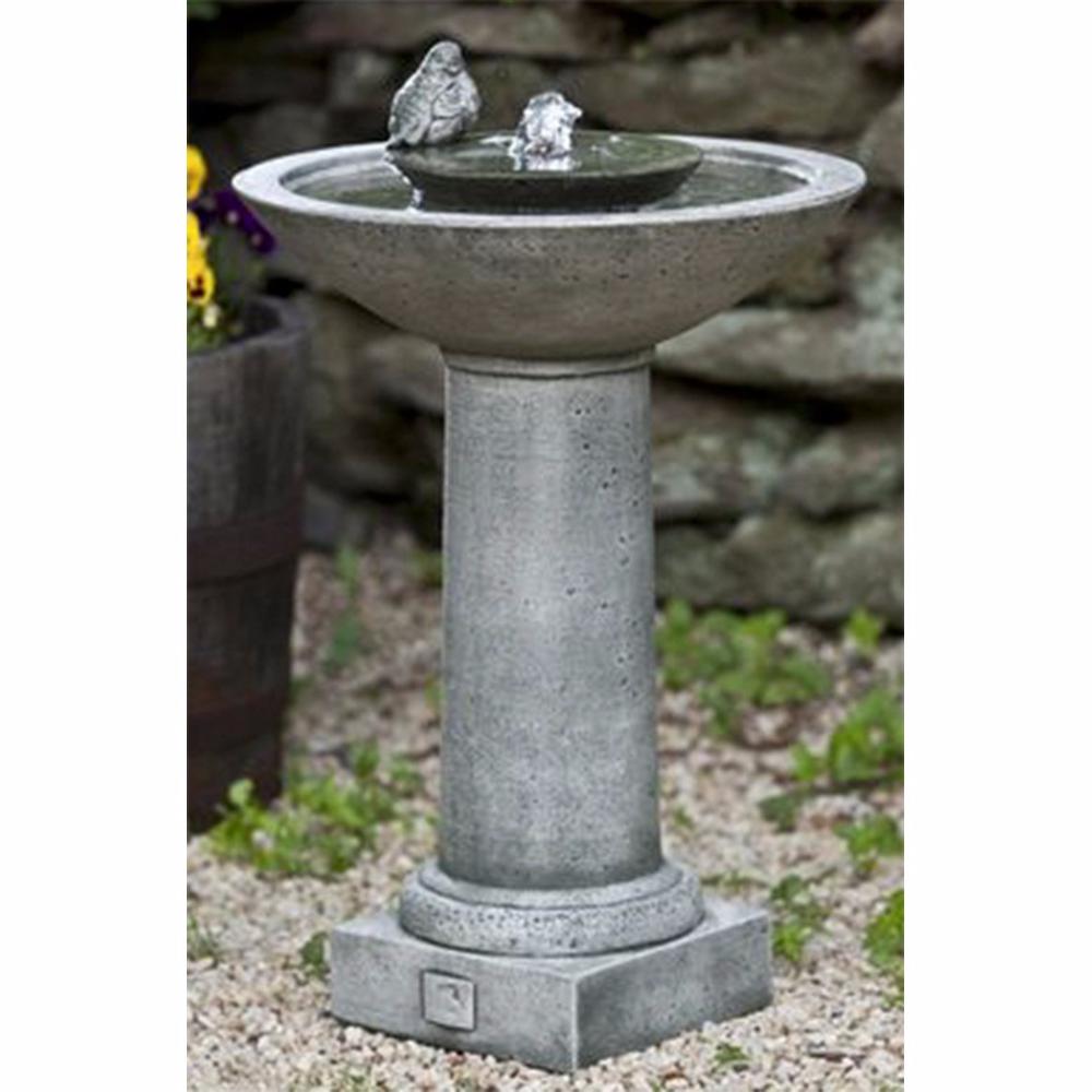 Perch Stone Fountain - Alpine Stone Patina