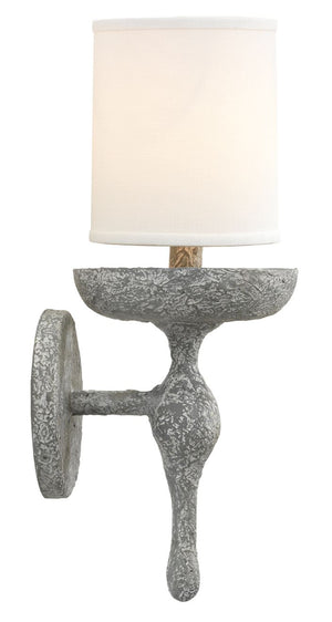 Concord Wall Sconce in Grey Plaster