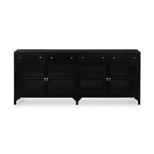 Shadow Box Media Console - Black