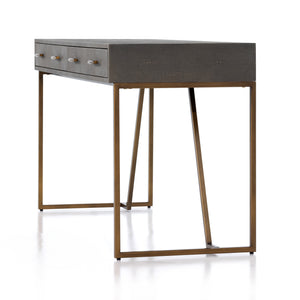 SHAGREEN DESK-GREY