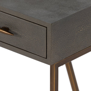 SHAGREEN DESK-GREY
